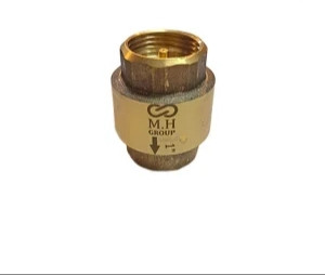 شیر یکطرفه برنجی داخل برنجی یک اینچ ام اچ